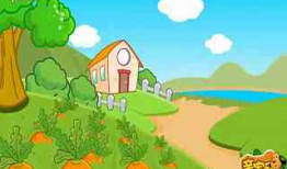 拔萝卜儿歌视频,趣味互动，一起拔萝卜